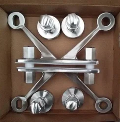 Spider Fittings Without Fin (200MM Arm Distance)